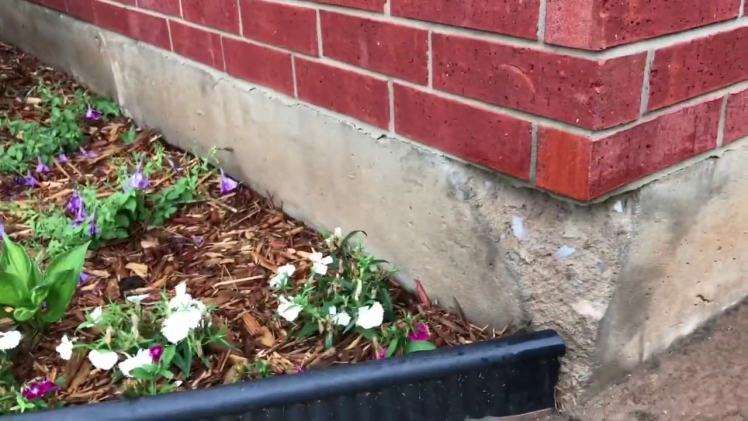 Foundation Corner Crack Repair